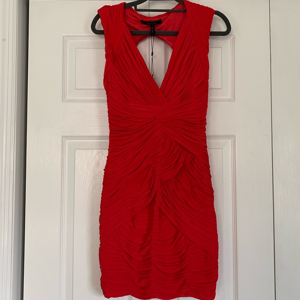 NWT Ruched Body-conscious dress